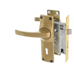 M1C30 - 2 Lever Lockset Gold -M1C30_A_L_T